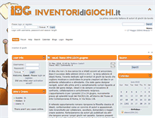 Tablet Screenshot of inventoridigiochi.it